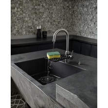 Midas Toptan Home Musluğa Monte Sünger Organizeri Hijyenik Drenajlı Pratik Tasarım