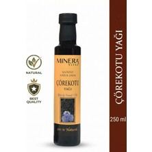 Minera Vital Çörekotu Yağı 250 ml (Black Cumin Seed Oil) %100 Saf Soğuk Sıkım Cam Şişe