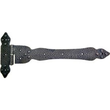 Toptan Bulurum Antika Tarz Dekoratif Pirinç Kuyruklu Yönlü Dövme Menteşe  Battal, Oksit