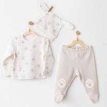 NW Nessi World AC26158 3lü Takım Ekru