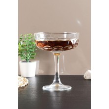 PremiumPort Dörtlü Martini Kokteyl Kadehi, 235 Cc, Şık ve Dayanıklı Tasarım