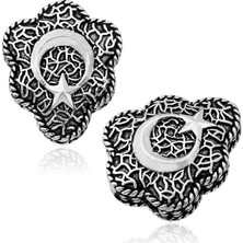 Hanno Telkari Gümüş Işlemeli Ay Yıldız Tesbih Imamesi