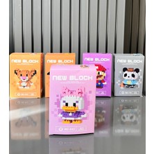 Margo Toys New Block Bricks 3D Puzzle Yapı Blokları Seti - Daisy Duck