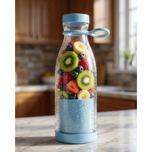 MiraLive Taşınabilir Blender 380 ml USB Şarjlı Meyve Karıştırıcı Kolay Temizlenebilir