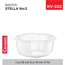Just Cheap Store Yuvarlak Şeffaf Badya 1 Adet 2 No ROYALEKS-E174