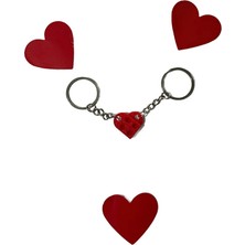 Alp in Alpes Parçalı Kalp Anahtarlık