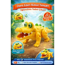 Trust Store Dans Eden Robot Timsah Eğlence Hareket ve Kahkaha Bir Arada Dansçı Crocodile