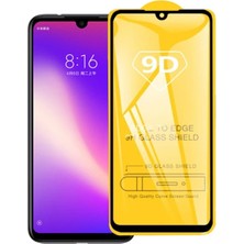 Toyigoo Xiaomi Redmi Note 7  9d Full Glue Tempered Cam Ekran KORUYUCU-(5775)