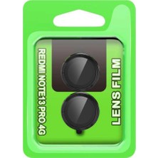 Magicool Xiaomi Redmi Note 13 Pro 4g Raze Metal Kamera Lens - Siyah