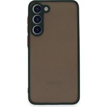 Magicool Samsung Galaxy S23 Plus Kılıf Montreal Silikon Kapak - Yeşil