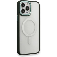 Magicool Iphone 14 Pro Kılıf Room Magneticsafe Silikon - Köknar Yeşili