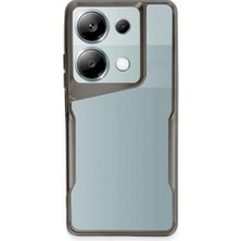 Magicool Xiaomi Redmi Note 13 Pro 4g Kılıf Boyi Silikon Kapak - Titan Gri