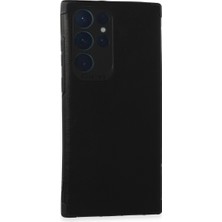 Magicool Samsung Galaxy S22 Ultra Kılıf Loop Deri Silikon - Siyah