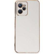 Magicool Realme C35 Kılıf Volet Silikon - Beyaz