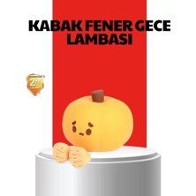 Midas Toptan Home Pumpkin LED Night Light Dokunmatik Şarjlı Silikon Gece Lambası