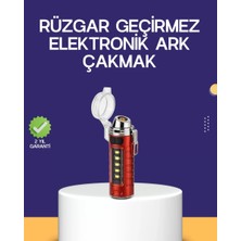 Midas Toptan Home USB Şarjlı Rüzgar Geçirmez Elektrikli Çakmak El Fenerli