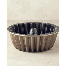 PremiumPort Patisserie Thin Döküm Kek Kalıbı 26 Cm, Gold ve Silver Seçenekleri