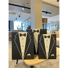 Zenches Damat Bohçası-Damat Kutusu-Çeyiz Bohça Kutusu-3 Lü Hediye Seti-Hediye Kutusu