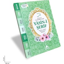 Esranın Dünyası Yasin-I Şerif Arapça Türkçe Okunuşu ile Birlikte Yeşil Kapak Çanta Boy