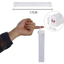 Nishev.com Evini Sev USB Şarjlı 3 Modlu Mıknatıslı Otel-Yurt-Ev-Kamp Feneri LED Şarjlı Işıldak 5 W 17CM