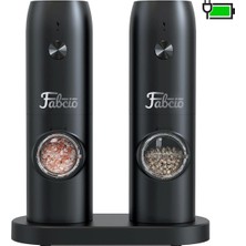 PremiumPort Şarjlı Işıklı Tuz ve Baharat Öğütücü, Kolay Kullanım ve Pratiklik