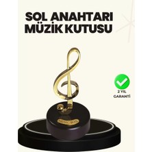 Midas Toptan Home Dönen Sol Anahtarı Figürlü Müzik Kutusu Şık Hediyelik Dekor