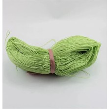 Just Cheap Store Fıstık Yeşili Renk Çile Kağıt Ip Çanta Ipi Supla Ipi  No:40 - (550-600 Gr)