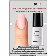 Faberlic Extra Stay Gel Serisi Kalıcı Oje, Ton ""pembe Ipek""