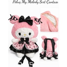 Emk Shop Emkshop Velvet Touch Kuromi My Melodi Peluş Sırt Çantası