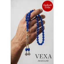 Vexa Aksesuar Toz Kehribar Görünümlü Özel Kutulu Hediyelik Tesbih - Hediyeli Ürün