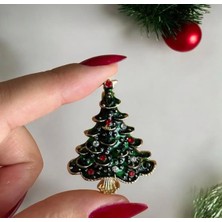 Deniz Accessories Çam Ağacı Broş