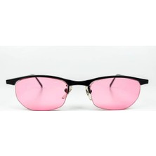 Old Space Vintage Vintage Güneş Gözlüğü – 90’lar Retro – Mor Metal Çerçeve, Pembe Cam