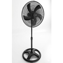 Kumtel KTF-345/18" Sanayi Tipi Ayaklı Vantilatör 60 W Enerji Tasarrufu Özelliği ile Güçlü Hava Sirkülasyonu