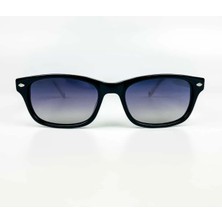 Old Space Vintage Vintage Güneş Gözlüğü – 1990’LAR Retro Siyah Beyaz Kemik Çerçeve & Füme Degrade Gözlük OSV624