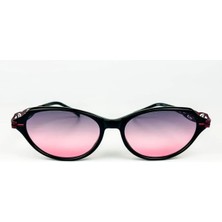 Old Space Vintage Vintage Güneş Gözlüğü – 2000’LER Retro – Kemik Çerçeve, Mor Degrade Cam