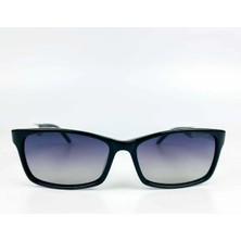 Old Space Vintage Vintage Güneş Gözlüğü – 90'lar Retro Siyah-Beyaz Kemik & Füme Degrade Camlı Gözlük OSV698