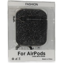 Eco Port Apple Airpods 2 (2.nesil) Spell Simli Kılıf - Siyah