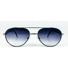 Old Space Vintage Vintage Güneş Gözlüğü – 90’lar Retro – Desenli Metal Çerçeve, Füme Degrade Cam