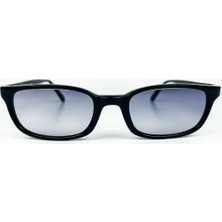 Old Space Vintage Vintage Güneş Gözlüğü – 90’lar Retro – Siyah Kemik Çerçeve, Füme Degrade Polarize Cam