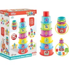 Ulu Pazarlama Silindir Kule Bultak - Eğitici Oyun Seti