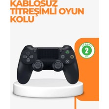 Midas Toptan Home Ps4 Uyumlu Kablosuz Oyun Kolu – Titreşimli, Şarjlı ve Ergonomik