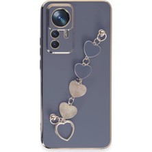 Ulu Pazarlama Xiaomi Mi 12T Pro Kılıf Esila Silikon - Gri