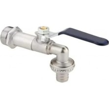 Ulu Pazarlama Bahçe Musluğu, 1/2" Girişli, Krom Kaplama