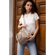 Rky Serenity Sanmorris Kadın Paraşüt Kumaş 4 Bölmeli Çapraz Askılı El ve Omuz Çantası