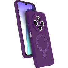 Ulu Pazarlama Xiaomi Redmi 14C Regal Magsafe Standlı Kapak - Derin Mor