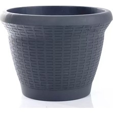 Royaleks Group Hasır Sepet Saksı 1 No Royaleks-Hss1