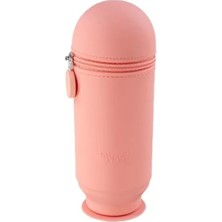 Ulu Pazarlama Çok Fonksiyonlu Kalem Çantası - Mercan Renk