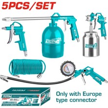 PremiumPort 5 Parça Havalı El Aletleri Seti, Çok Amaçlı Çalışma Aracı Seti