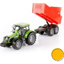 Aya Toys Aya Romörklu Pilli Traktör - 88134