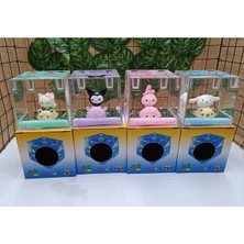 Meyra Accessories Sanrio Kawaii Figürlü Içi Sulu Renkli Masa Üstü Kalemlik En Özel Sevgili Öğretmen Hediyesi 1ADET